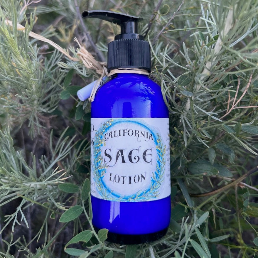  Bottle of California Sage lotion photograph